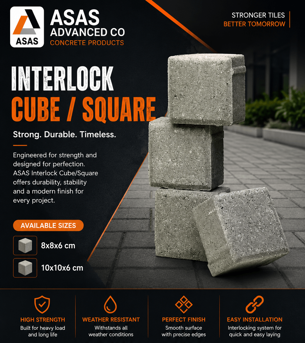 ASAS Advanced Co Cube Interlock Paver