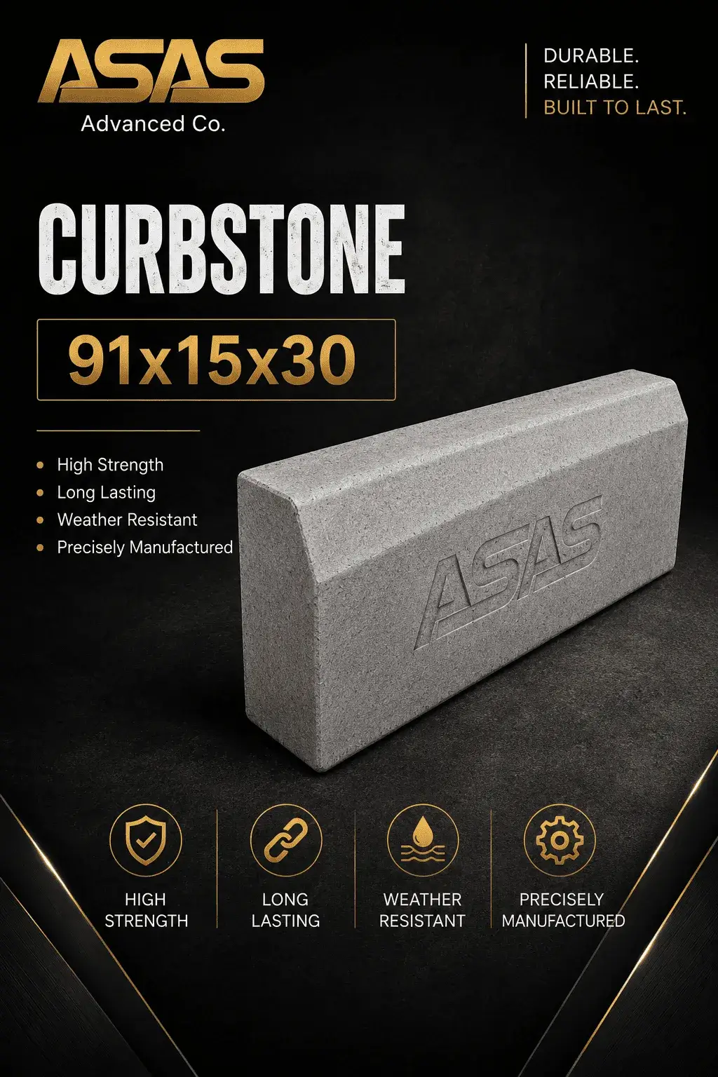 ASAS Advanced Co concrete block production factory in Saudi Arabia