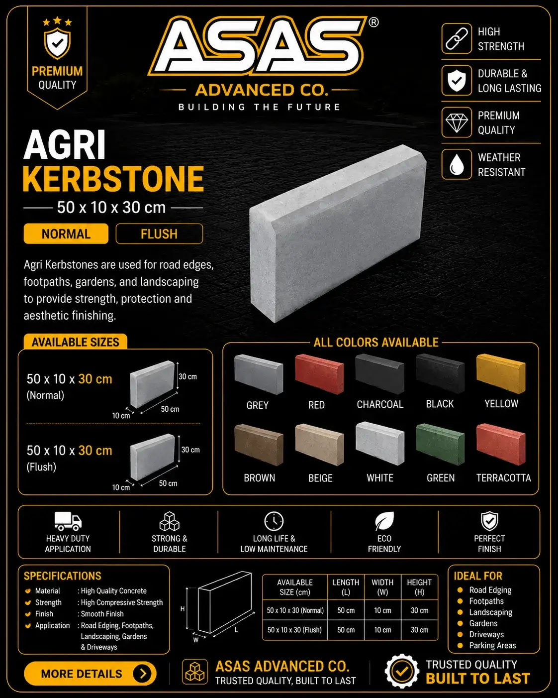 ASAS Advanced Co Curbstone Angle
