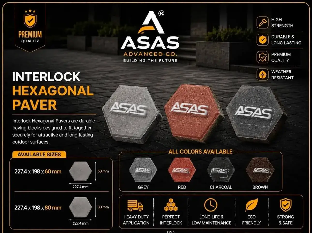 ASAS Advanced Co concrete block production factory in Saudi Arabia