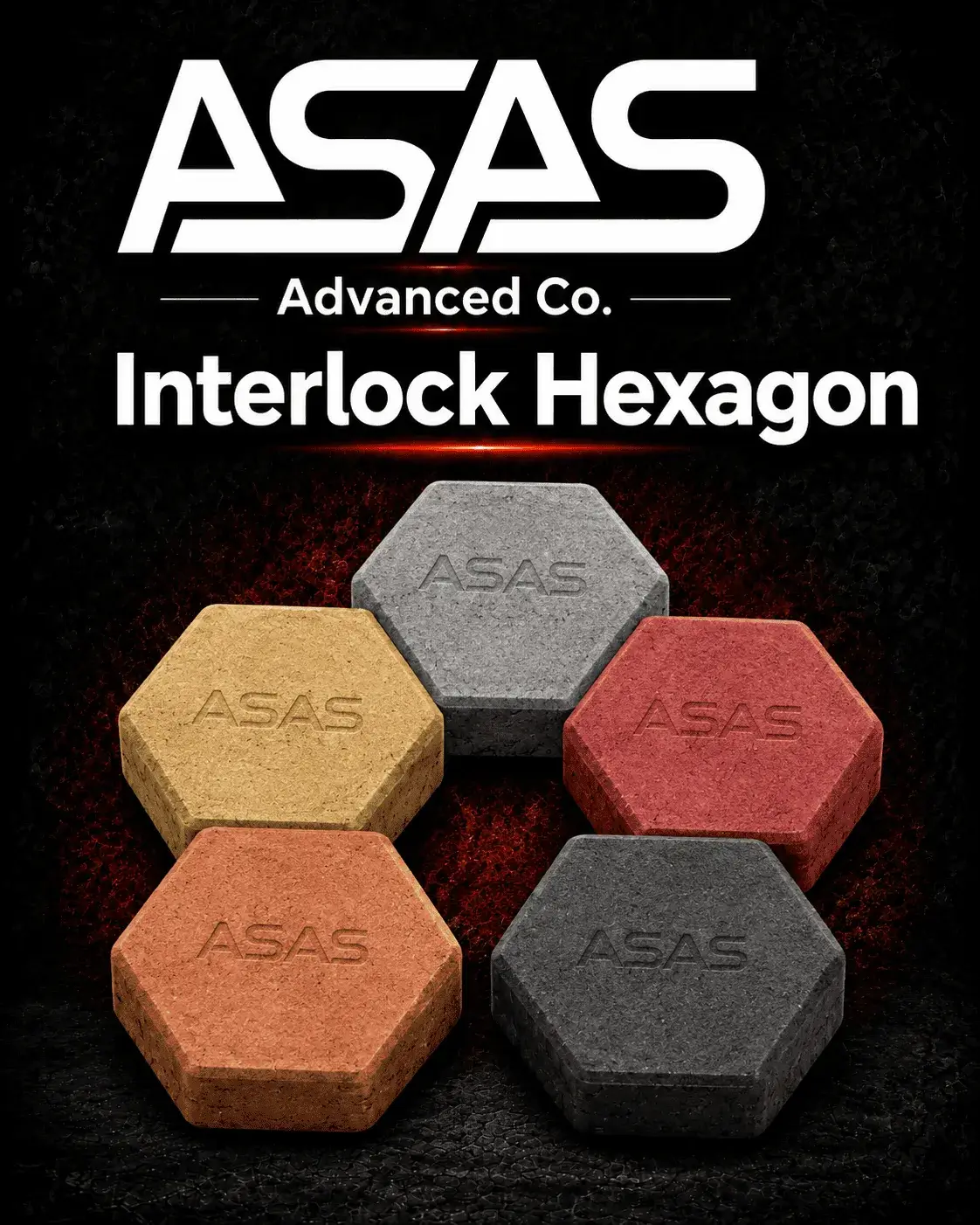 ASAS Advanced Co Hexagonal Interlock Paver